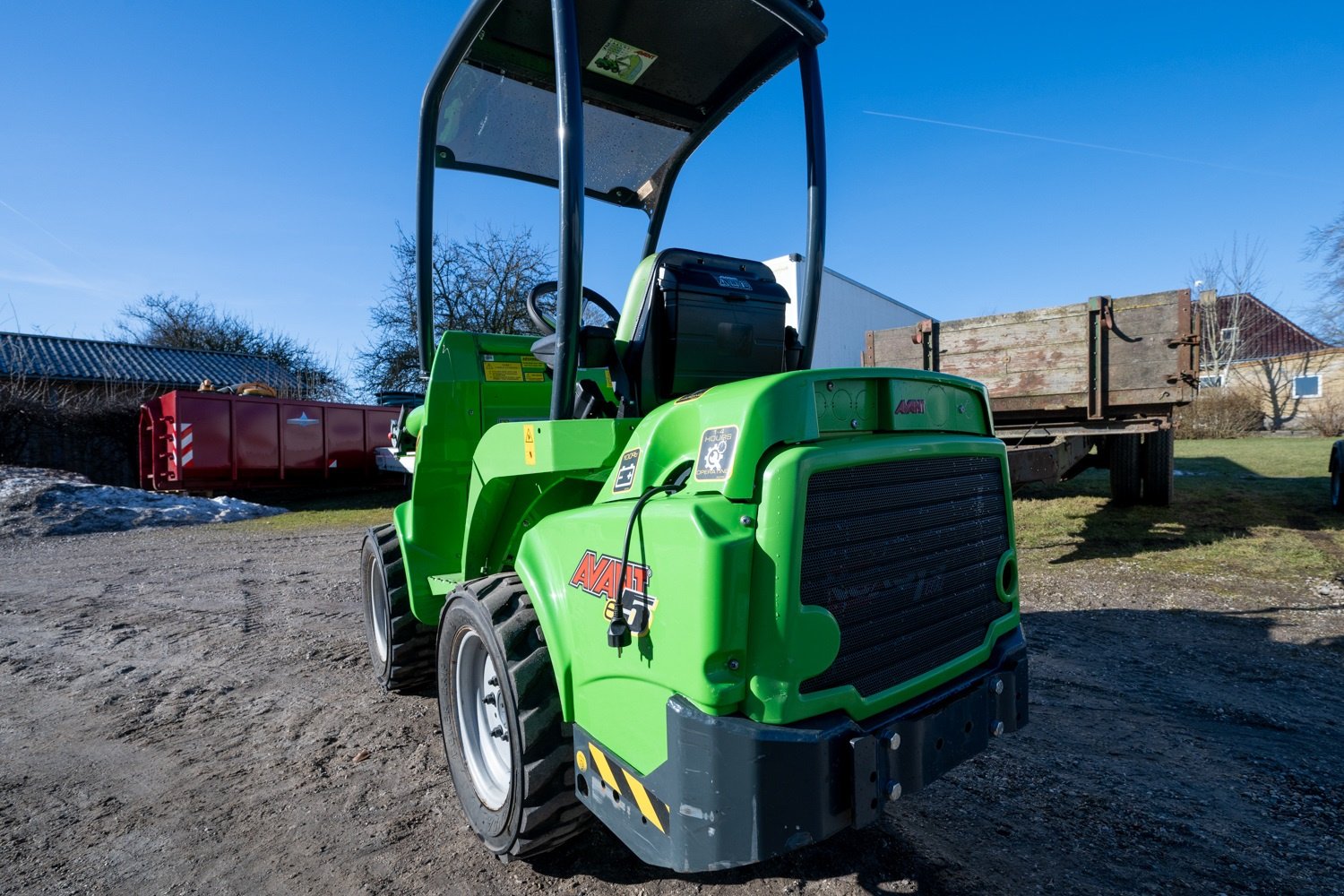 Kompaktlader Türe ait Avant E 5, Gebrauchtmaschine içinde Roskilde (resim 5)