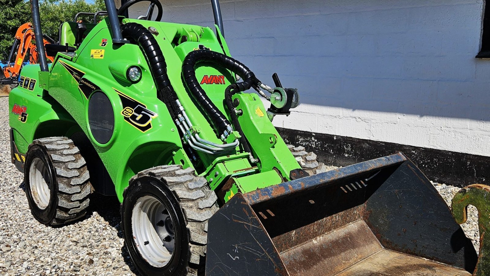 Kompaktlader of the type Avant E5 / 100% EL / 1100 timer / teleskoparm mv., Gebrauchtmaschine in Arden (Picture 3)