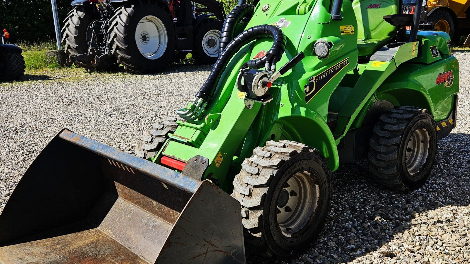 Kompaktlader of the type Avant E5 / 100% EL / 1100 timer / teleskoparm mv., Gebrauchtmaschine in Arden (Picture 5)