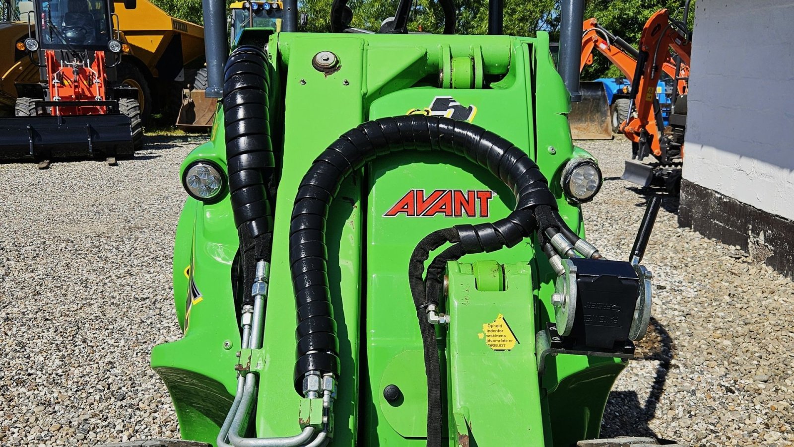 Kompaktlader typu Avant E5 / 100% EL / kun 1100 timer / teleskoparm mv., Gebrauchtmaschine w Arden (Zdjęcie 4)