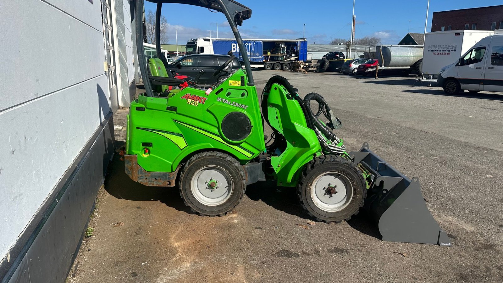 Kompaktlader van het type Avant R28, Gebrauchtmaschine in Dronninglund (Foto 3)