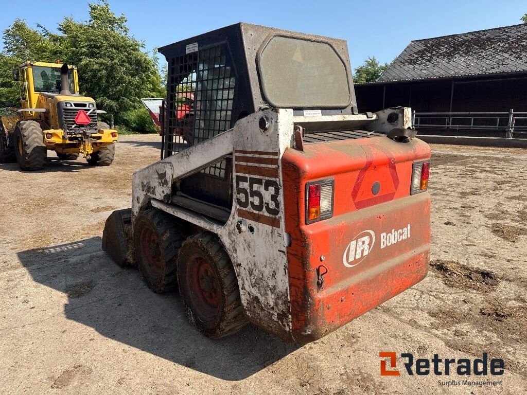 Kompaktlader Türe ait Bobcat 553 med to skovle, Gebrauchtmaschine içinde Rødovre (resim 4)
