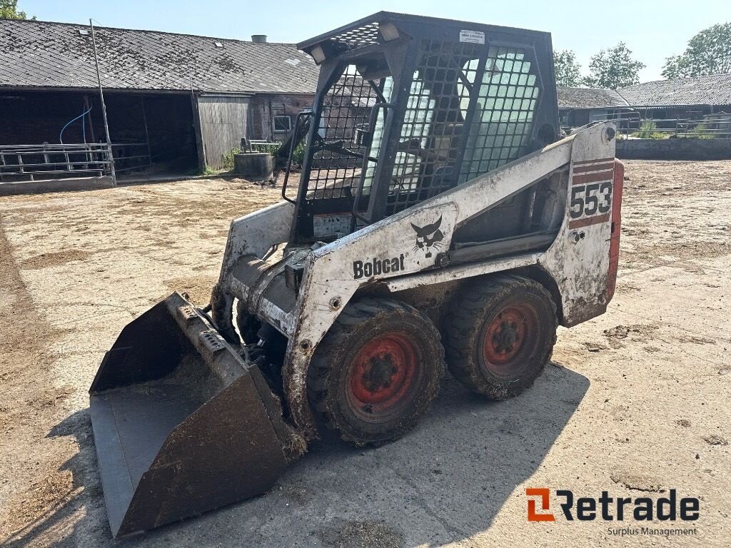 Kompaktlader Türe ait Bobcat 553 med to skovle, Gebrauchtmaschine içinde Rødovre (resim 2)
