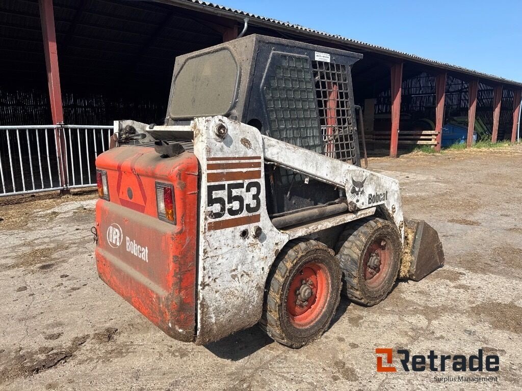 Kompaktlader Türe ait Bobcat 553 med to skovle, Gebrauchtmaschine içinde Rødovre (resim 3)