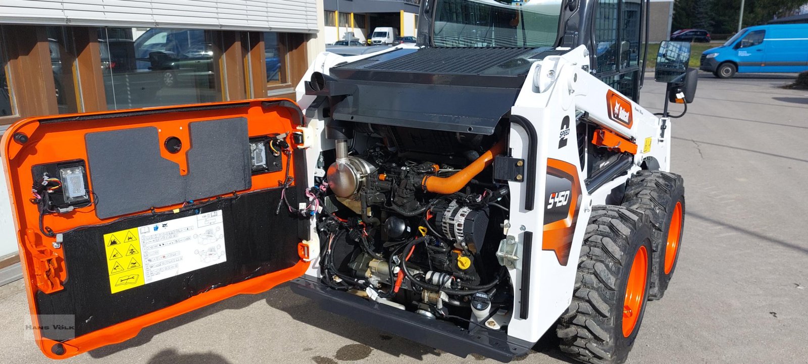 Kompaktlader des Typs Bobcat S 450, Neumaschine in Schwabmünchen (Bild 8)