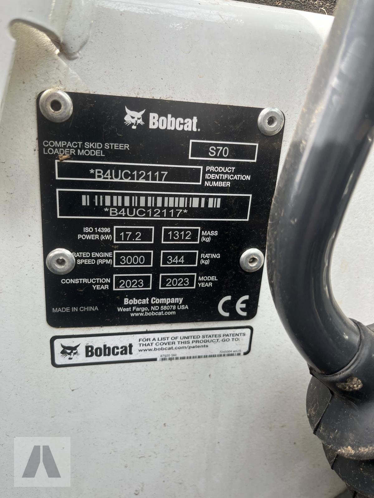 Kompaktlader от тип Bobcat S 70, Gebrauchtmaschine в Antdorf (Снимка 11)