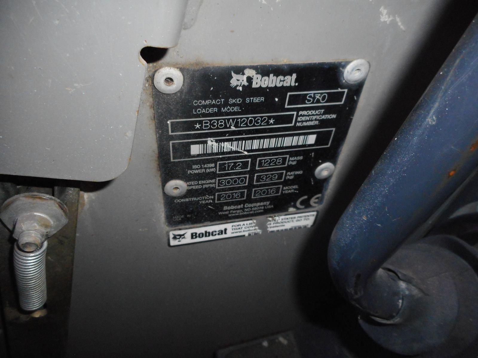 Kompaktlader типа Bobcat S70 ( 1.270kg ), Gebrauchtmaschine в St. Nikolai ob Draßling (Фотография 14)