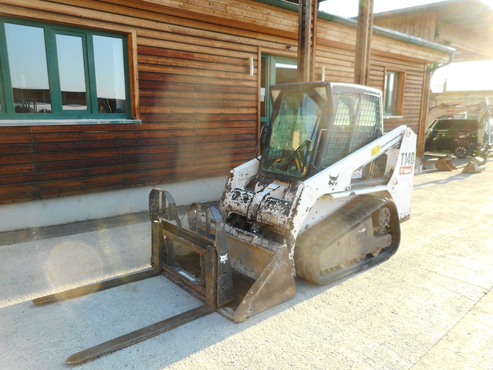 Kompaktlader типа Bobcat T140 HighFlow mit Vollkabine + Schaufel + Gabel, Gebrauchtmaschine в St. Nikolai ob Draßling (Фотография 2)