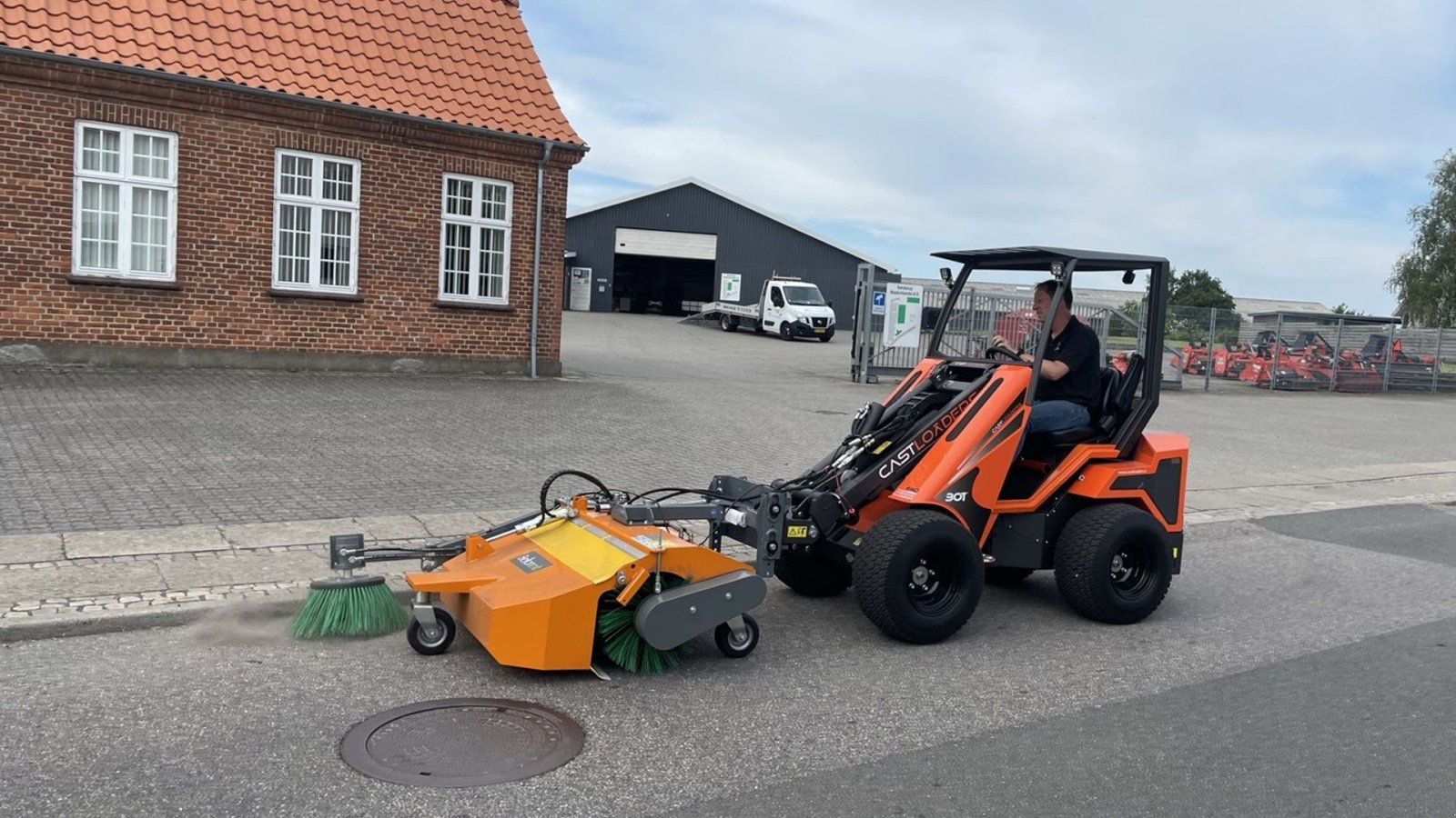 Kompaktlader des Typs Cast Group 30T, Gebrauchtmaschine in Ringe (Bild 7)