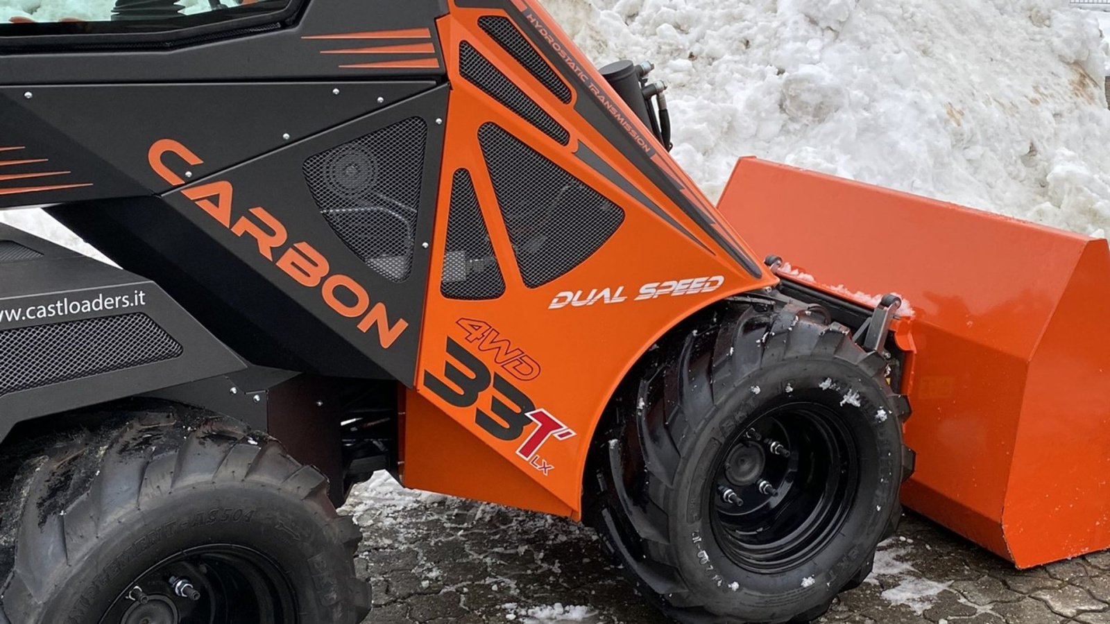 Kompaktlader типа Cast Group 33 TLX Carbon, Gebrauchtmaschine в Ringe (Фотография 9)