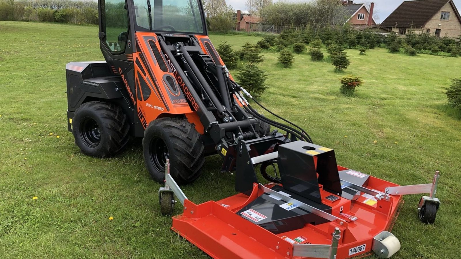 Kompaktlader типа Cast Group 33 TLX Carbon, Gebrauchtmaschine в Ringe (Фотография 3)