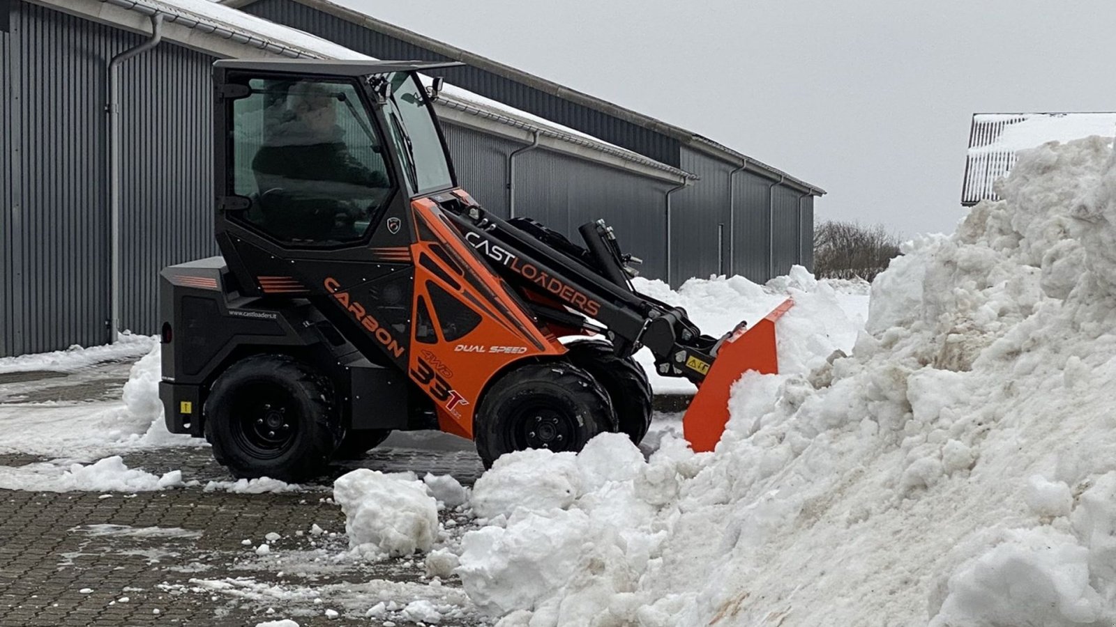 Kompaktlader типа Cast Group 33 TLX Carbon, Gebrauchtmaschine в Ringe (Фотография 8)