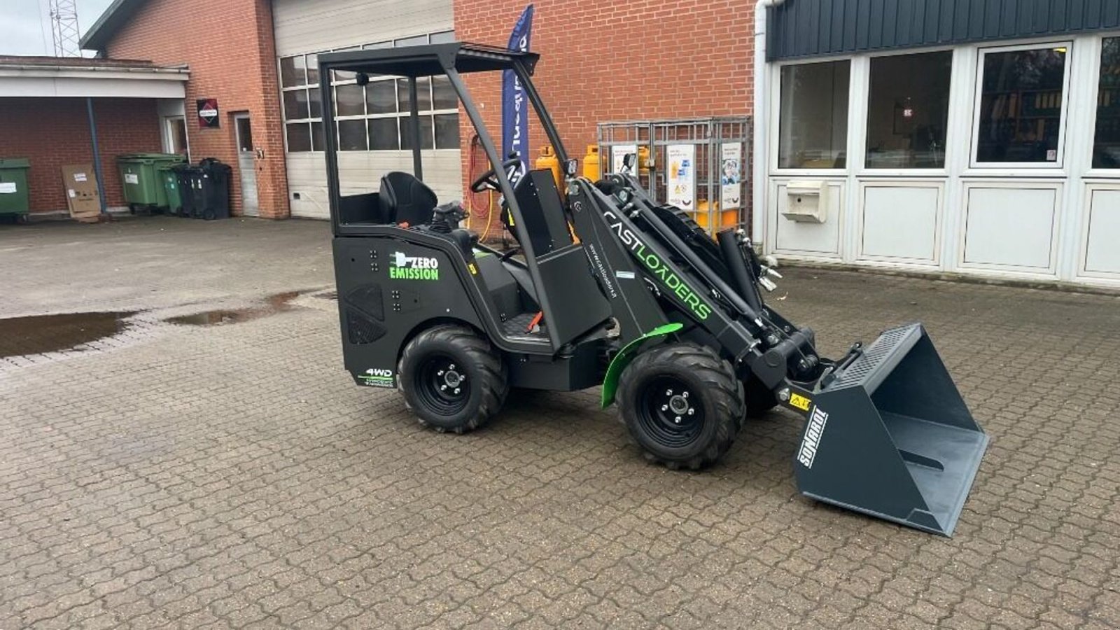 Kompaktlader des Typs Cast Group 800 ECO EL ZERO EMISSION, Gebrauchtmaschine in Rødovre (Bild 4)