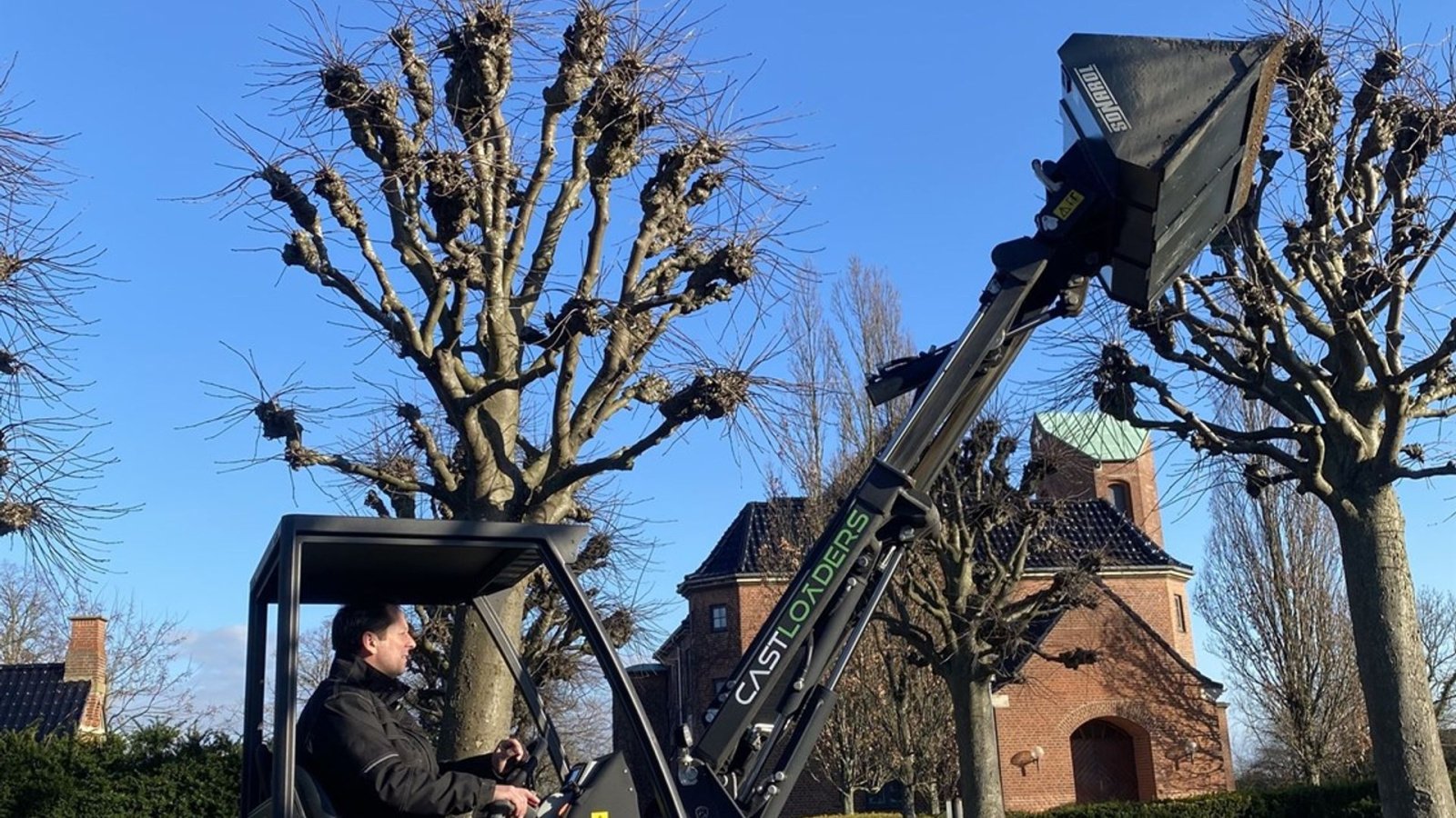 Kompaktlader типа Cast Group 800Eco, Gebrauchtmaschine в Ringe (Фотография 7)