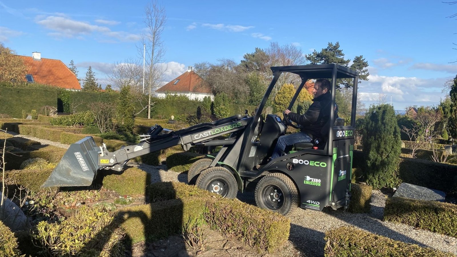 Kompaktlader типа Cast Group 800Eco, Gebrauchtmaschine в Ringe (Фотография 5)