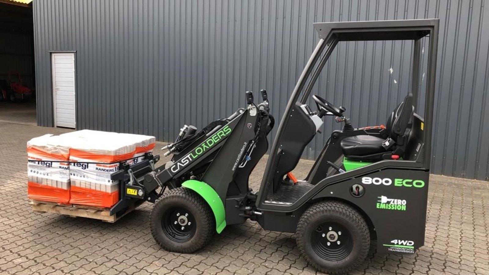 Kompaktlader типа Cast Group 800Eco, Gebrauchtmaschine в Ringe (Фотография 3)