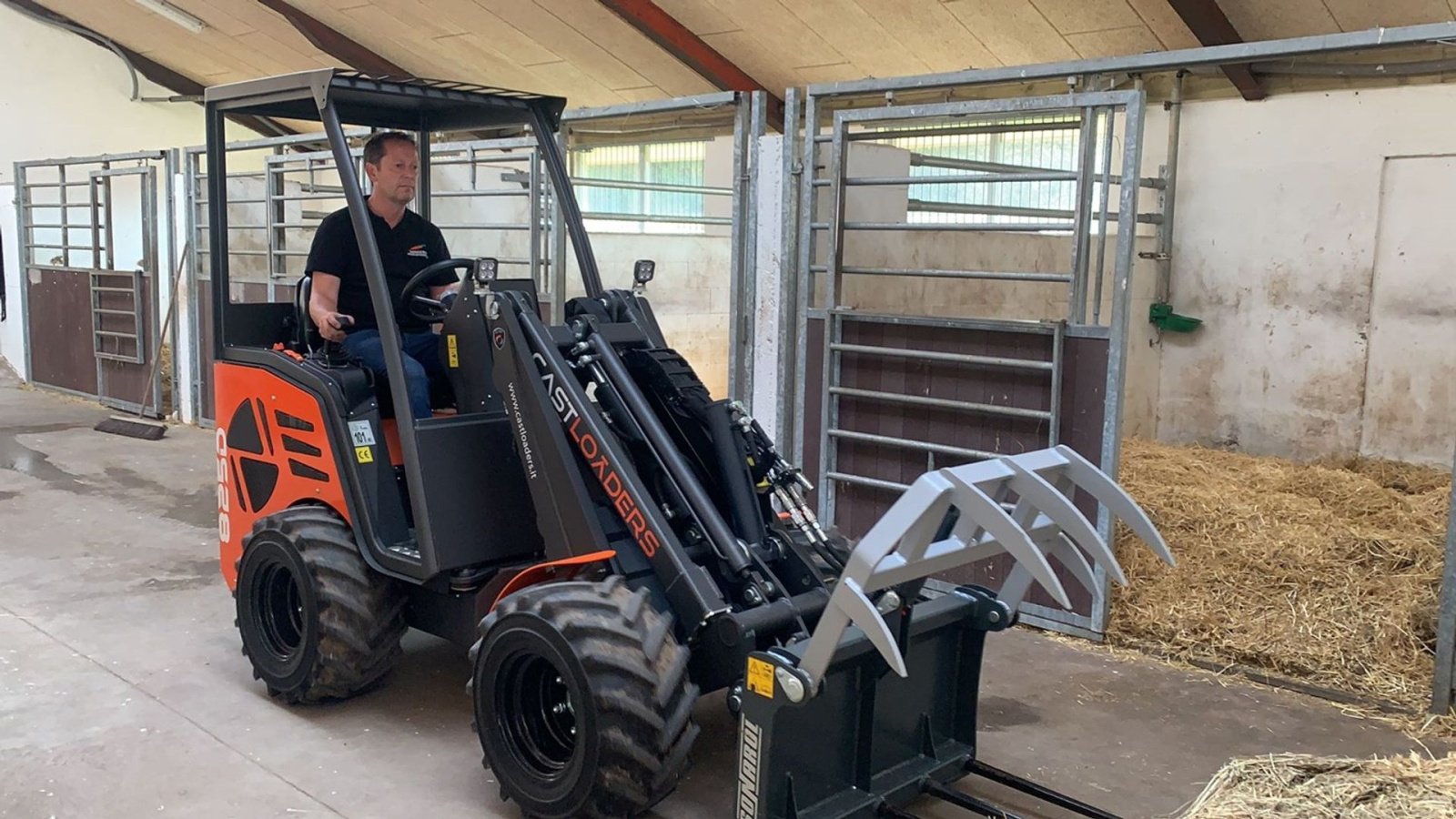 Kompaktlader typu Cast Group 825 D, Gebrauchtmaschine v Ringe (Obrázek 4)