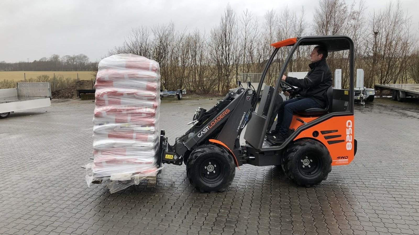 Kompaktlader typu Cast Group 825 D, Gebrauchtmaschine v Ringe (Obrázek 7)