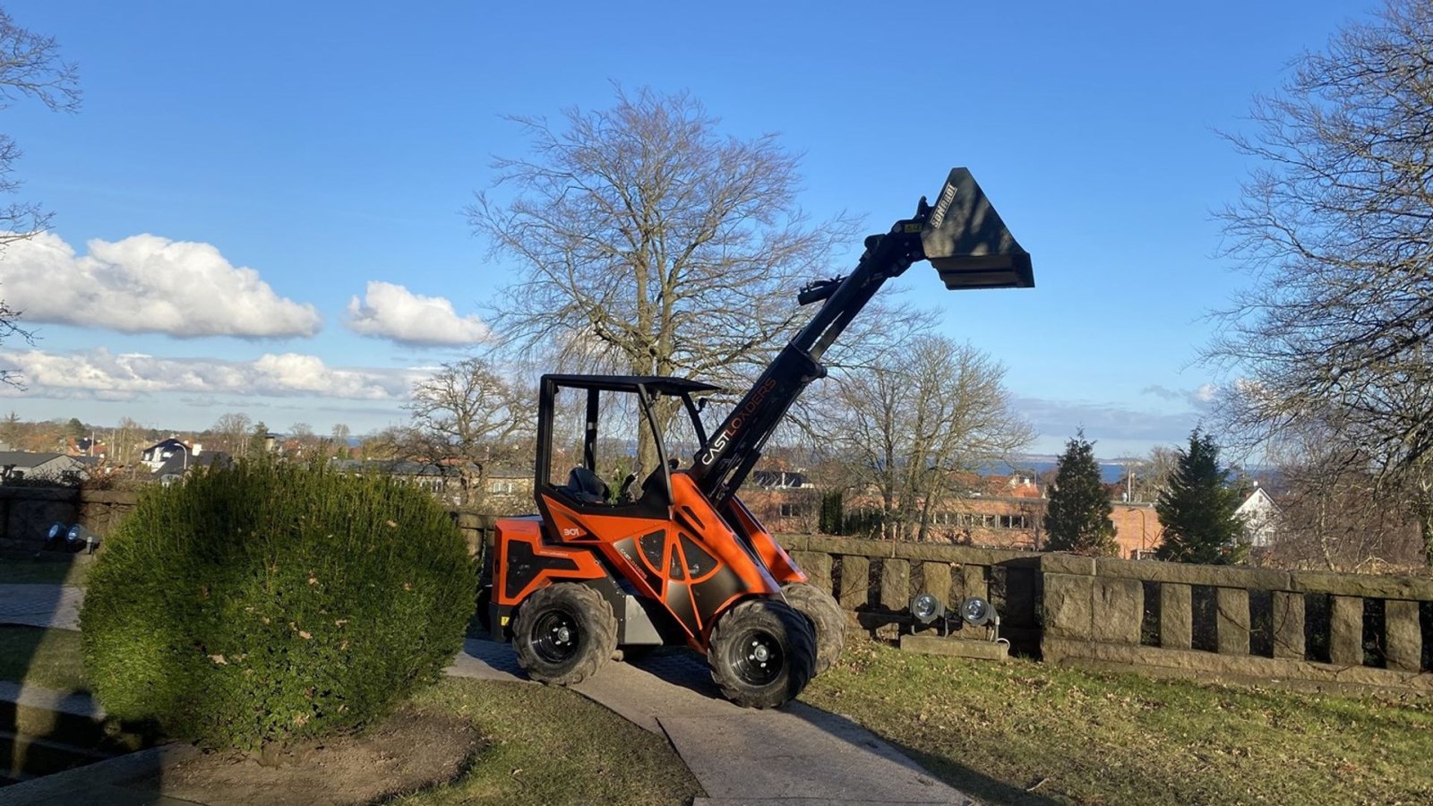 Kompaktlader typu Cast Group 825 D, Gebrauchtmaschine v Ringe (Obrázek 1)