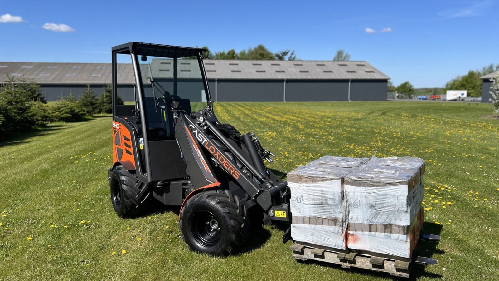 Kompaktlader of the type Cast Group 840D, Gebrauchtmaschine in Ringe (Picture 3)