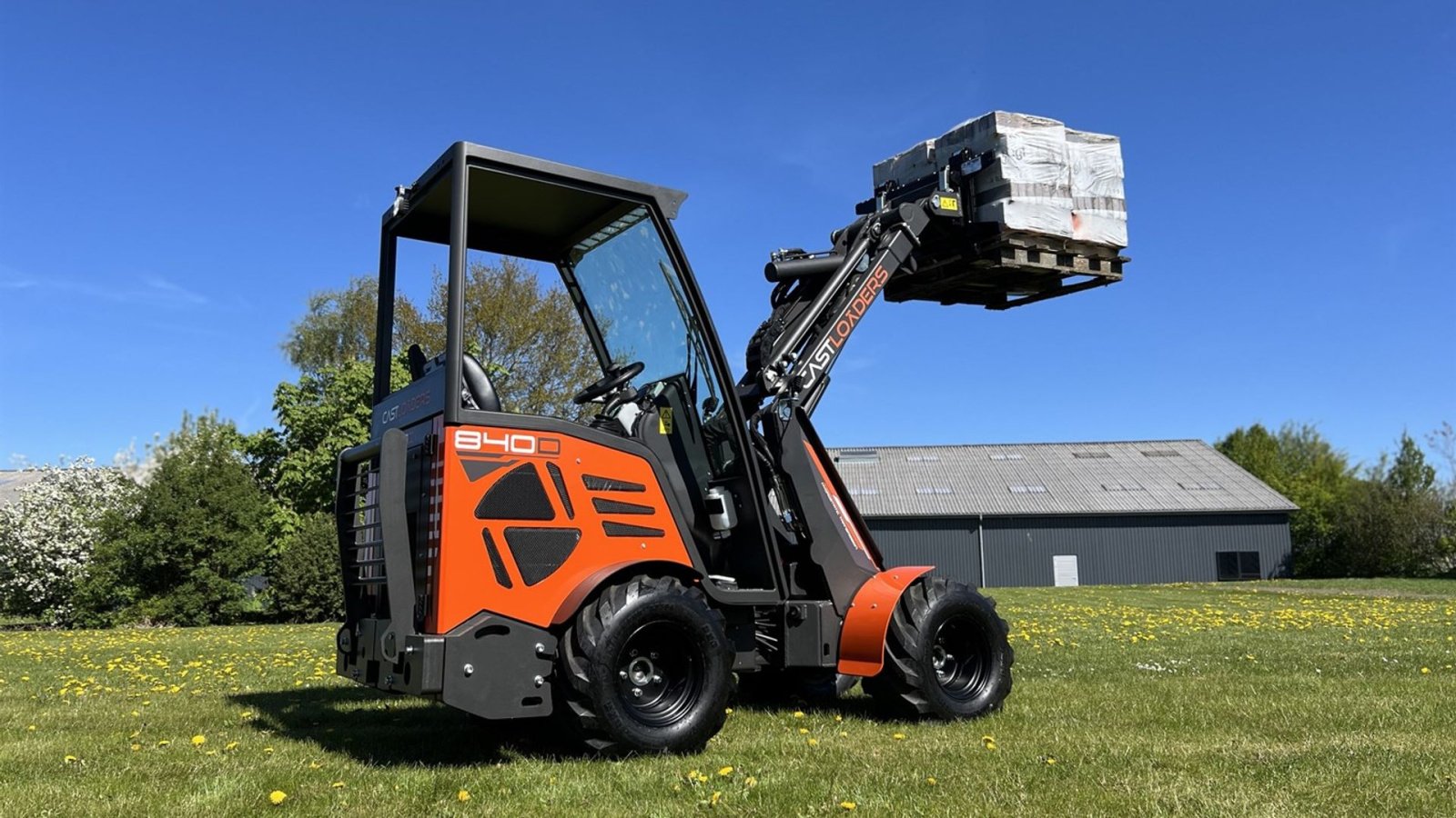 Kompaktlader of the type Cast Group 840D, Gebrauchtmaschine in Ringe (Picture 1)