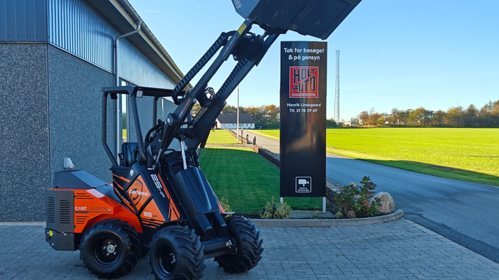 Kompaktlader типа Cast Group Genesis 25, Gebrauchtmaschine в Vrå (Фотография 8)