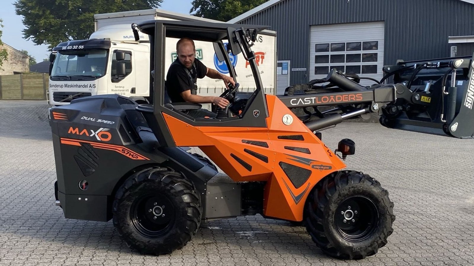 Kompaktlader of the type Cast Group MAXO 57, Gebrauchtmaschine in Ringe (Picture 3)