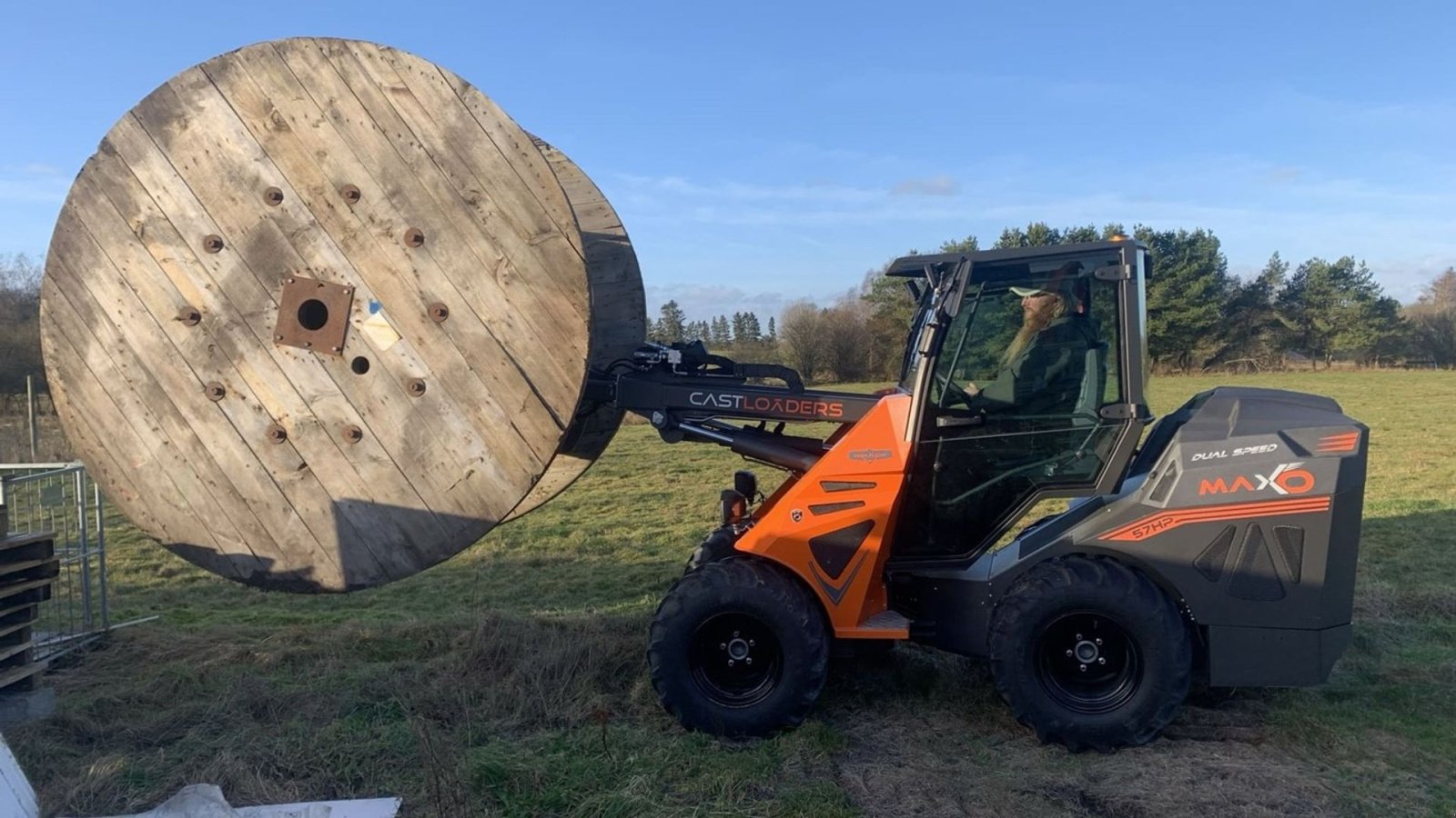 Kompaktlader of the type Cast Group MAXO 57, Gebrauchtmaschine in Ringe (Picture 11)