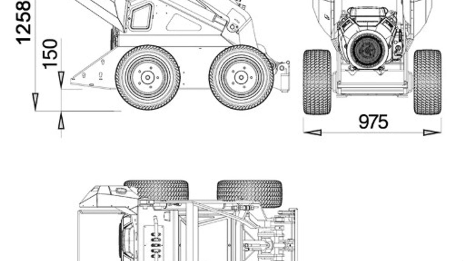 Kompaktlader typu Cast Group Worky Quad SSQ 15, Gebrauchtmaschine w Vrå (Zdjęcie 5)