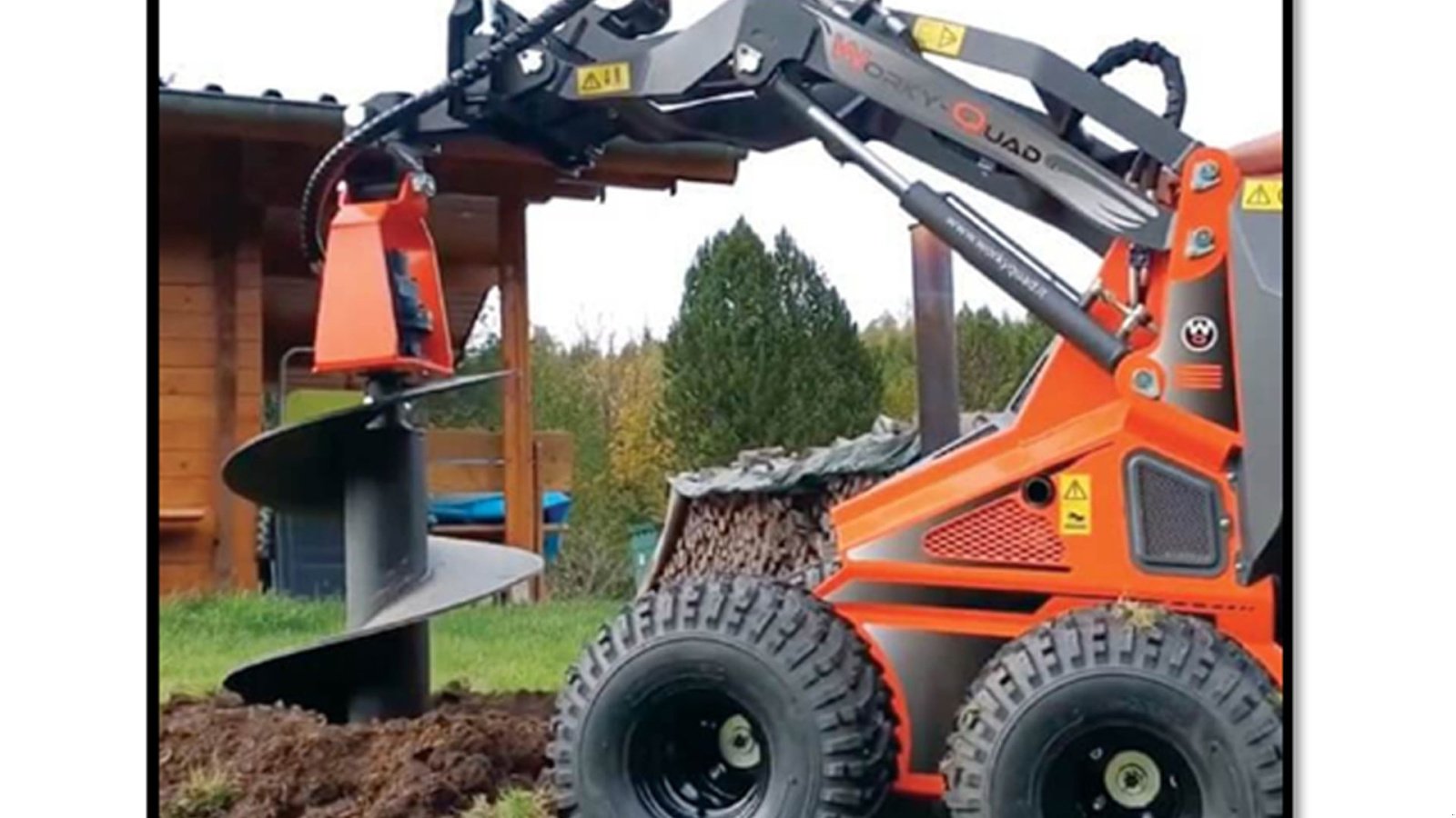 Kompaktlader del tipo Cast Group Worky Quad SSQ 22, Gebrauchtmaschine en Vrå (Imagen 4)