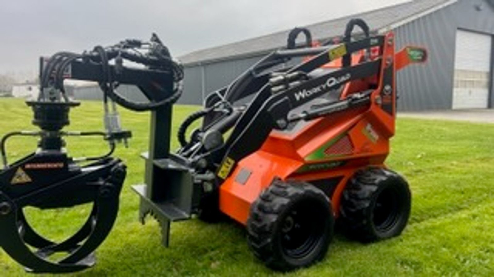Kompaktlader Türe ait Cast Group Worky Quad SSQ Eco, Gebrauchtmaschine içinde Vrå (resim 8)