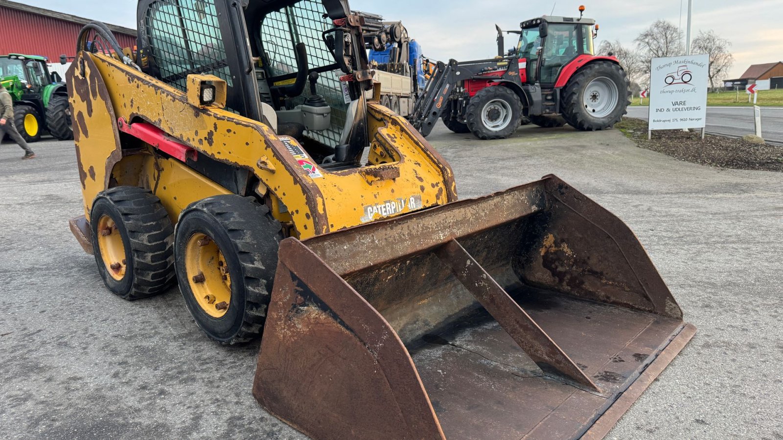 Kompaktlader za tip Caterpillar 246C, Gebrauchtmaschine u Nørager (Slika 13)