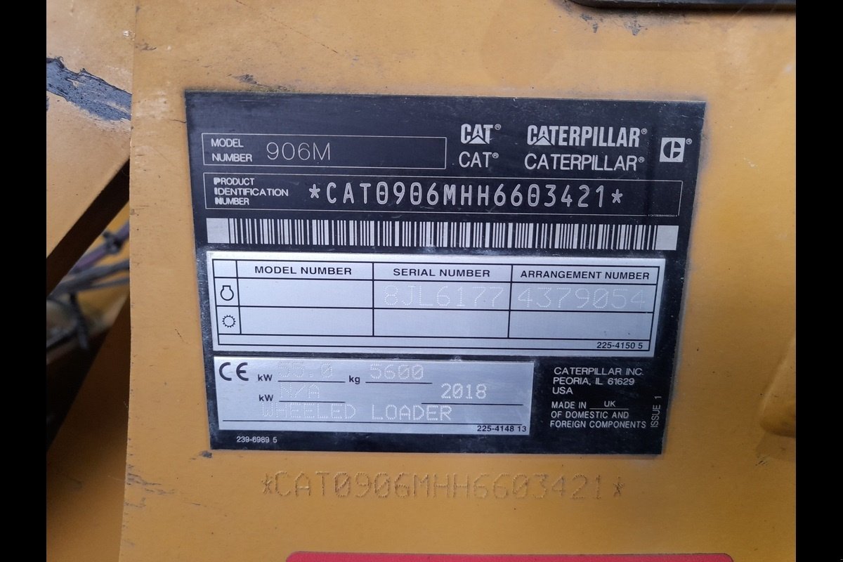 Kompaktlader of the type Caterpillar 906 M, Gebrauchtmaschine in Viborg (Picture 6)