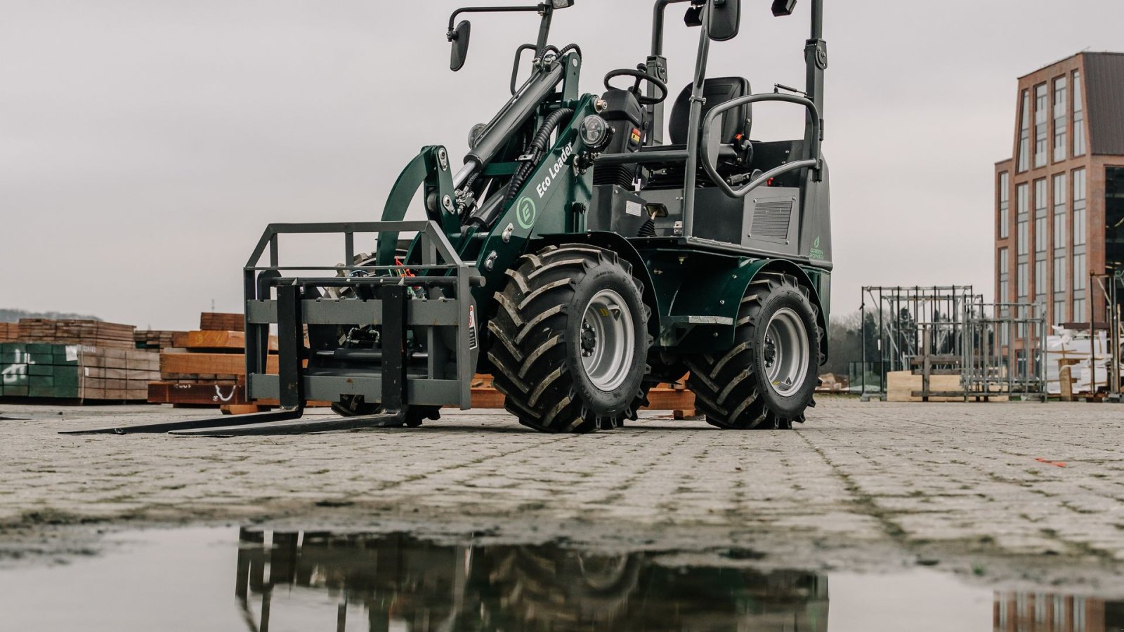 Kompaktlader typu Eco 1000E, Gebrauchtmaschine v Sabro (Obrázok 9)