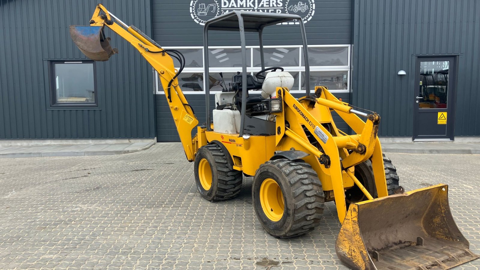 Kompaktlader za tip Eurocomach E215 Eurocomach E215 Mini rendegraver, Gebrauchtmaschine u Horsens (Slika 1)