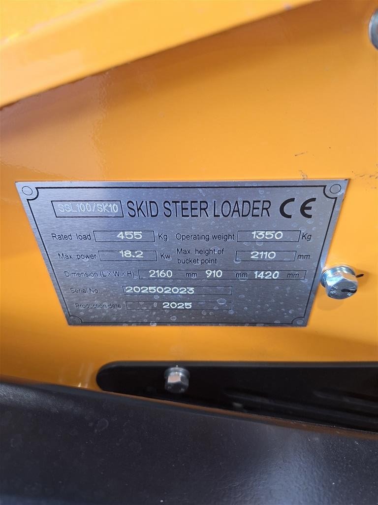 Kompaktlader des Typs Eurotrac SK 10, Gebrauchtmaschine in Rødekro (Bild 11)