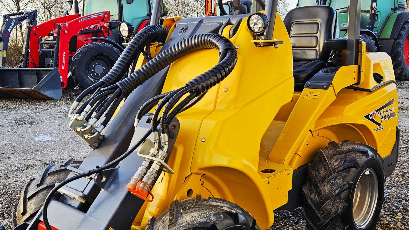 Kompaktlader of the type Eurotrac T11 / fabriksny / teleskoparm / Kubota motor, Gebrauchtmaschine in Arden (Picture 8)