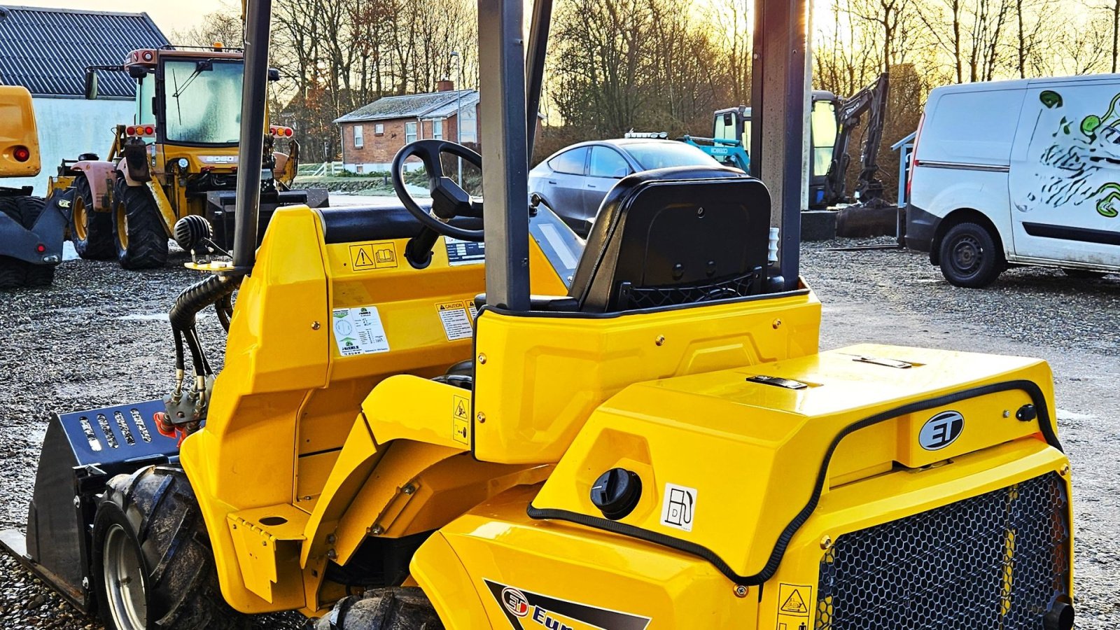 Kompaktlader of the type Eurotrac T11 / fabriksny / teleskoparm / Kubota motor, Gebrauchtmaschine in Arden (Picture 9)