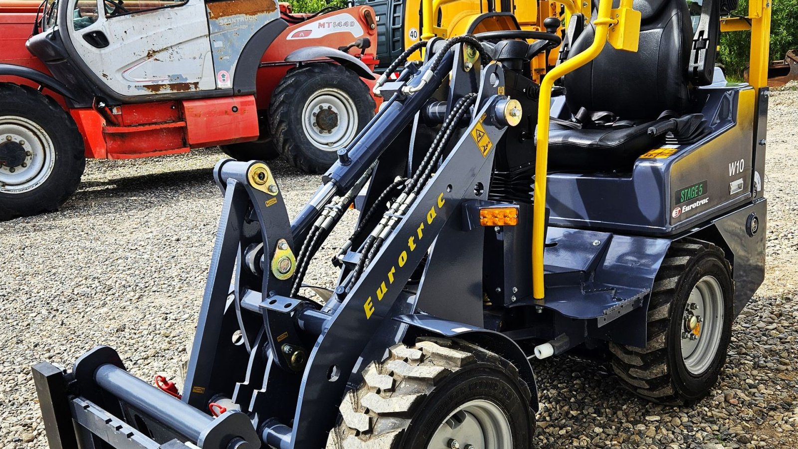 Kompaktlader типа Eurotrac W10 / fabriksny / Kubota motor / med udstyr, Gebrauchtmaschine в Arden (Фотография 3)