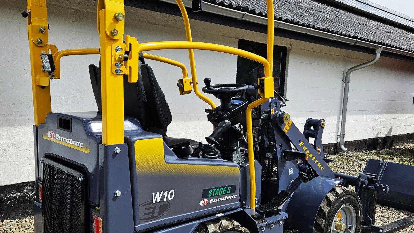 Kompaktlader типа Eurotrac W10 / fabriksny / Kubota motor / med udstyr, Gebrauchtmaschine в Arden (Фотография 7)