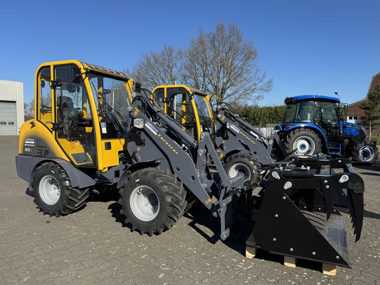 Kompaktlader tip Eurotrac w10 w11 w12 w13, Neumaschine in Well (Poză 5)