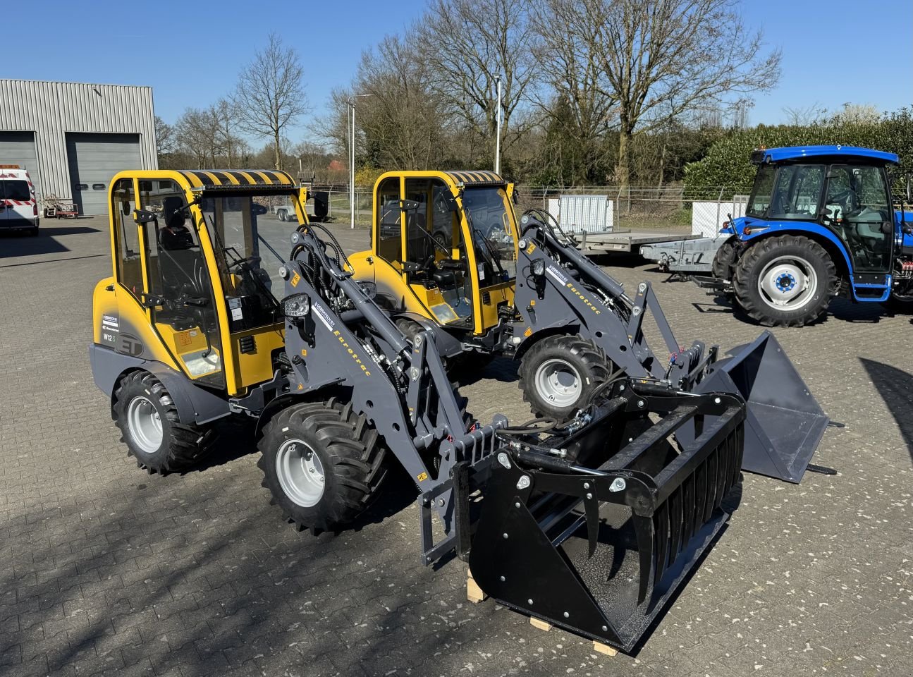 Kompaktlader tip Eurotrac w10 w11 w12 w13, Neumaschine in Well (Poză 8)