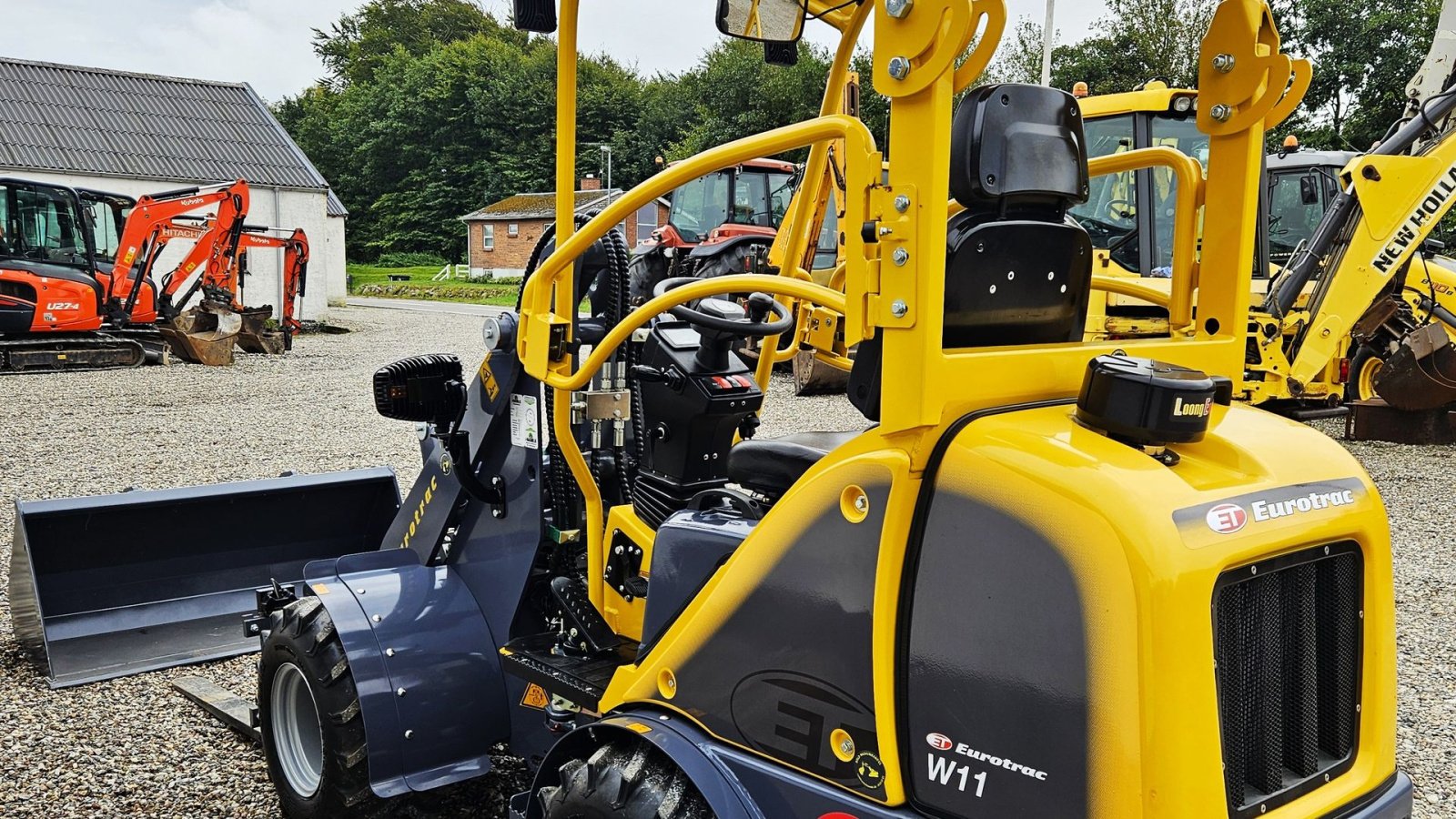 Kompaktlader типа Eurotrac W11 / fabriksny / skovl & gafler / Kubota motor, Gebrauchtmaschine в Arden (Фотография 5)