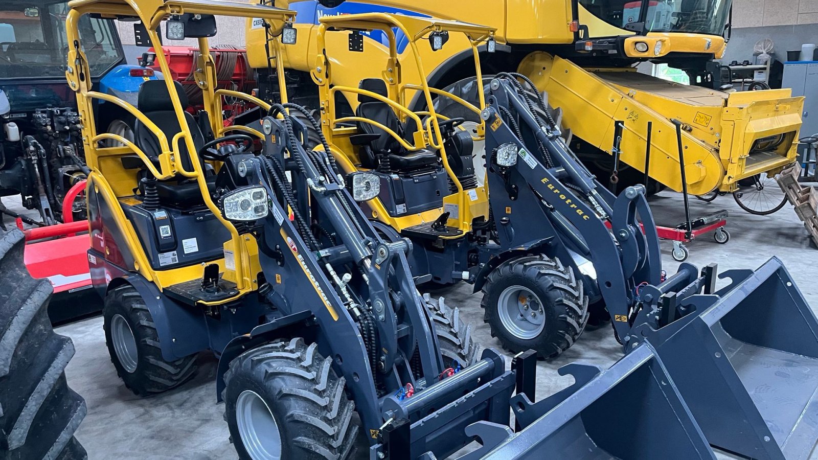 Kompaktlader типа Eurotrac W11 Med 3. Funktion og lang arm, Gebrauchtmaschine в Vejle (Фотография 1)