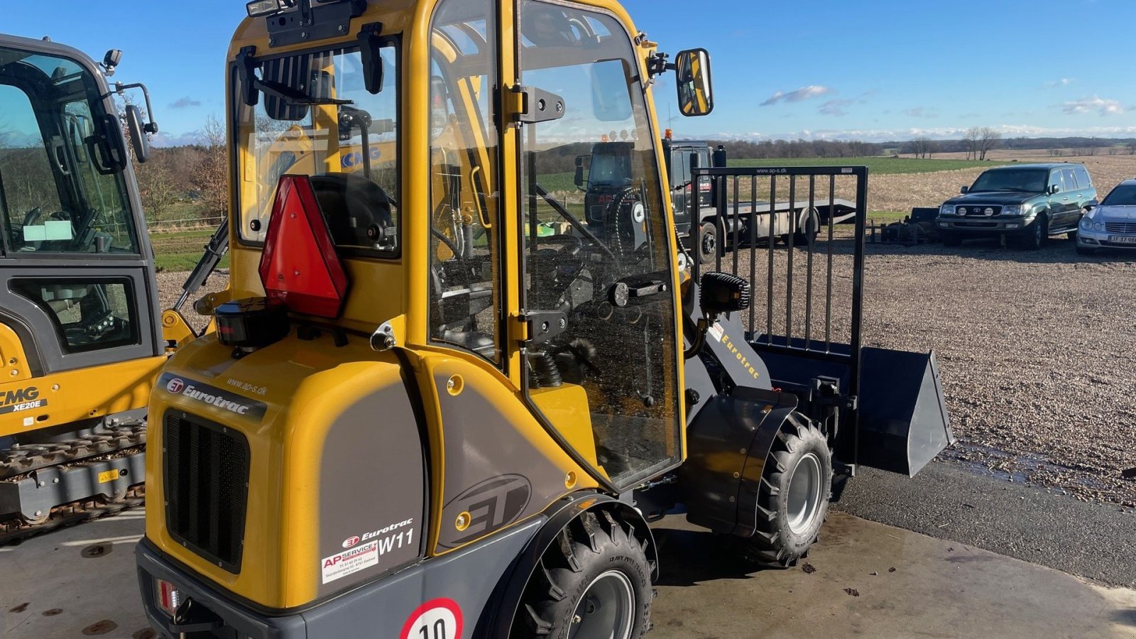 Kompaktlader Türe ait Eurotrac W11 med førerhus, Gebrauchtmaschine içinde Gedved (resim 2)