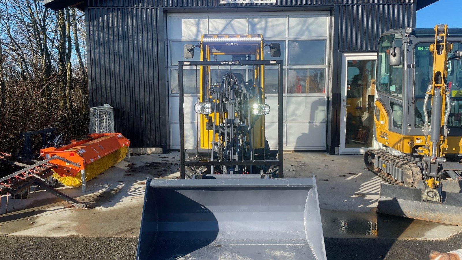 Kompaktlader Türe ait Eurotrac W11 med førerhus, Gebrauchtmaschine içinde Gedved (resim 5)