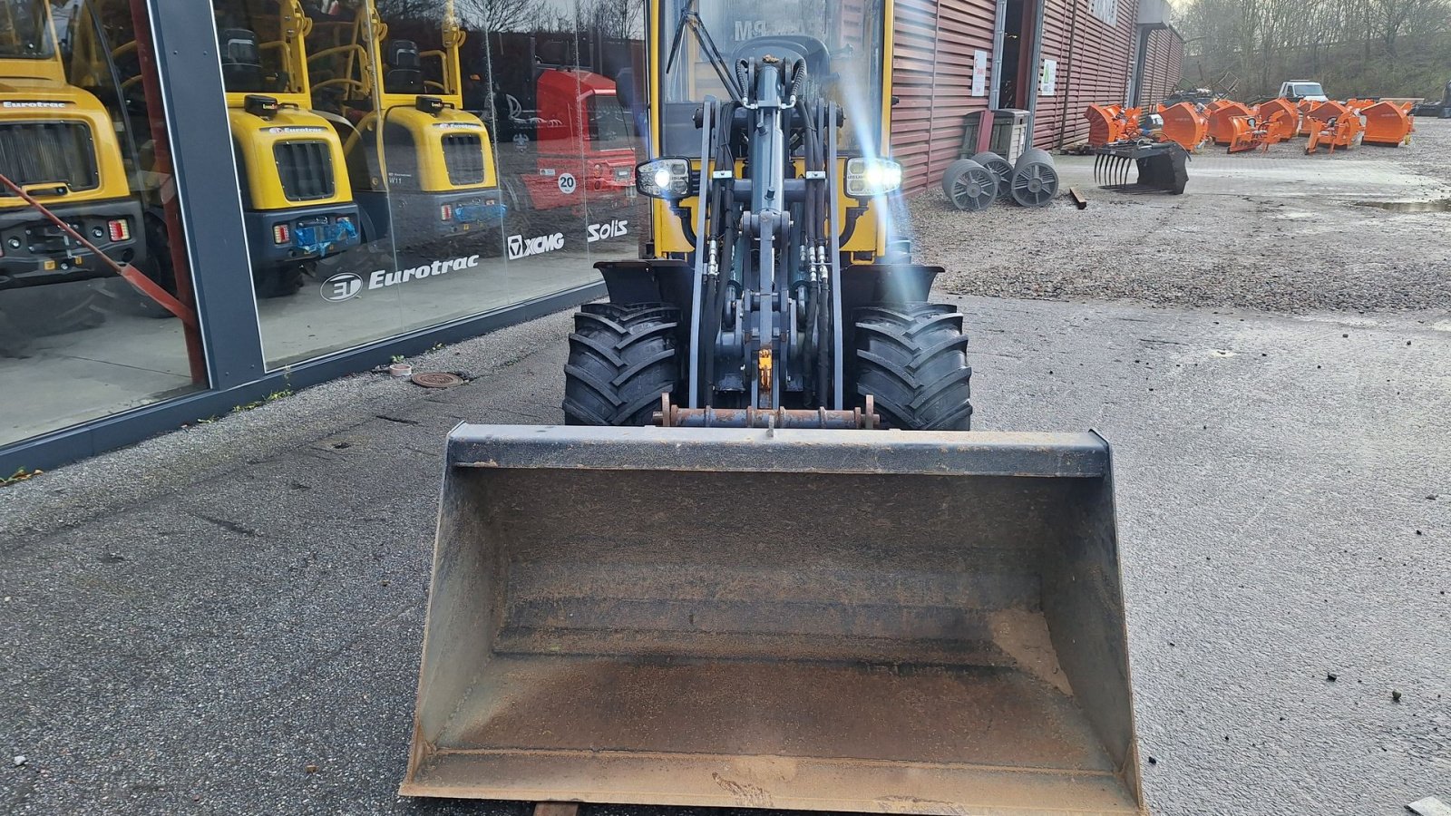 Kompaktlader типа Eurotrac W12-F med kabine, Gebrauchtmaschine в Rødekro (Фотография 9)