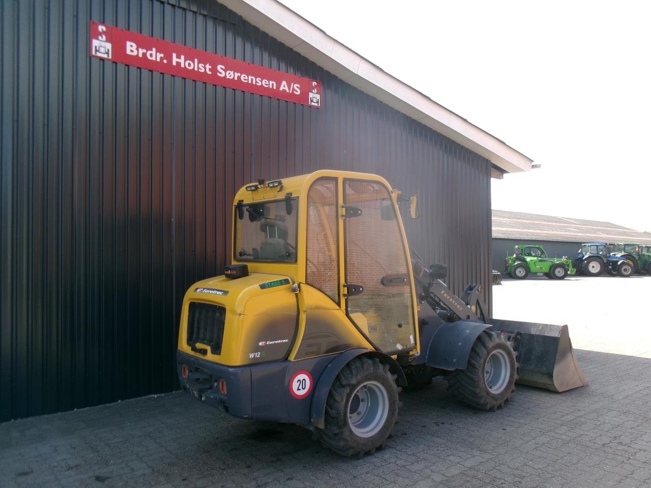 Kompaktlader typu Eurotrac W12, Gebrauchtmaschine v Ribe (Obrázek 12)