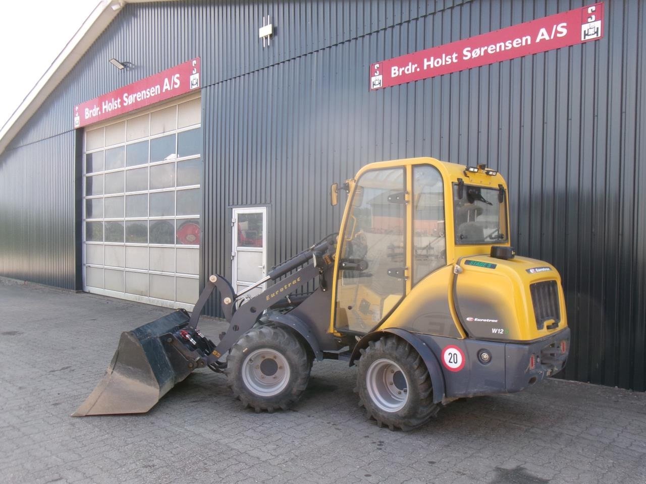 Kompaktlader typu Eurotrac W12, Gebrauchtmaschine v Ribe (Obrázek 10)