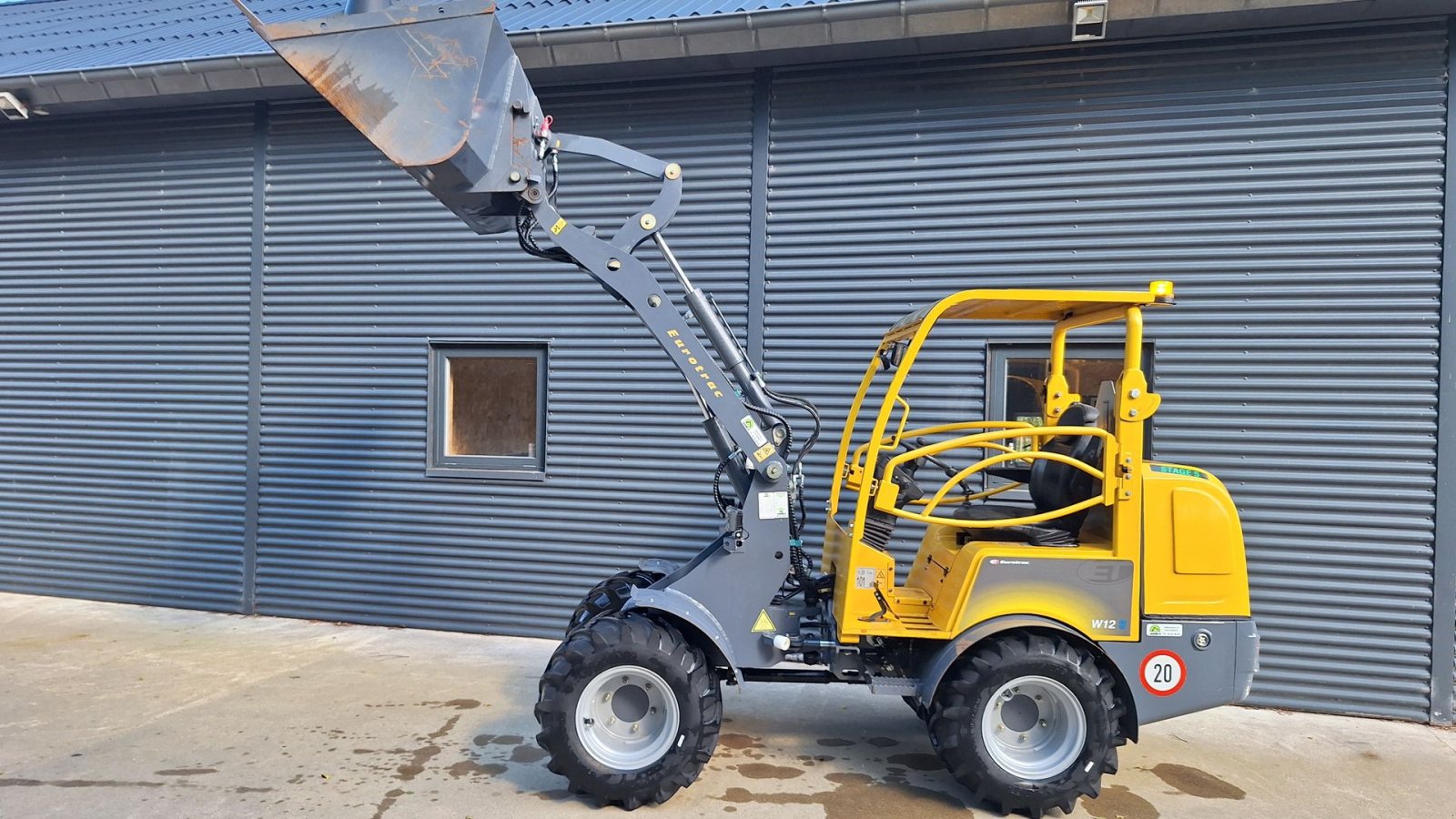 Kompaktlader типа Eurotrac W12, Gebrauchtmaschine в Rødekro (Фотография 11)